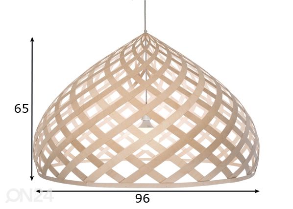 Kattovalaisin Zome S Ø 96 cm mitat