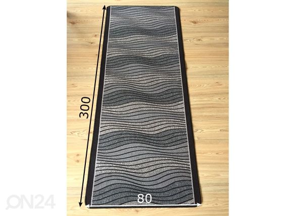 Käytävämatto Laine 80x300 cm mitat