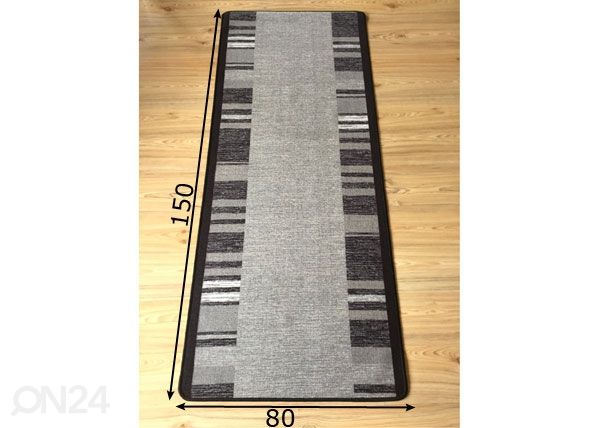 Käytävämatto Lea 80x150 cm mitat
