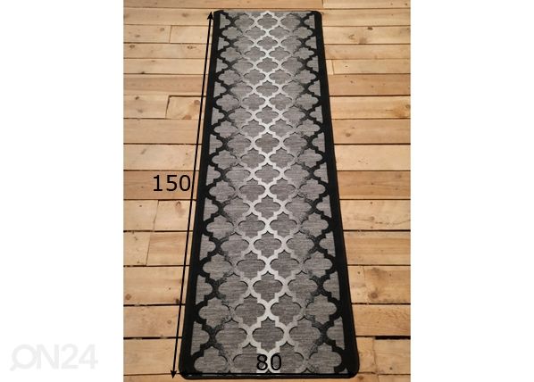 Käytävämatto Ruhnu 80x150 cm mitat