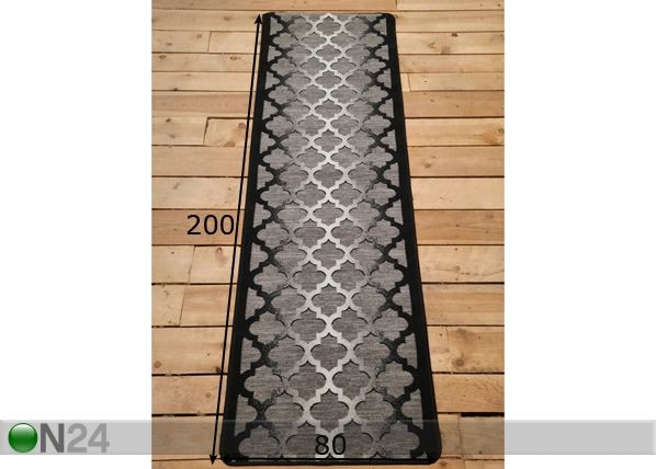 Käytävämatto Ruhnu 80x200 cm mitat
