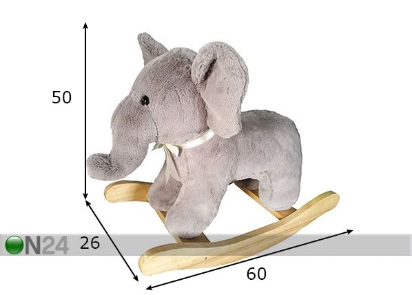 Keinueläin NORSU mitat