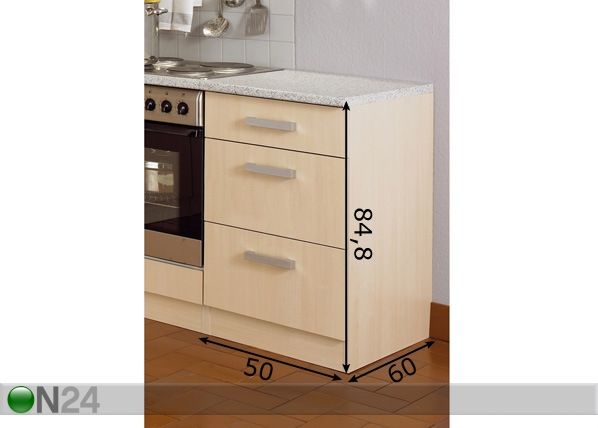 Keittiökaappi CORDOBA mitat