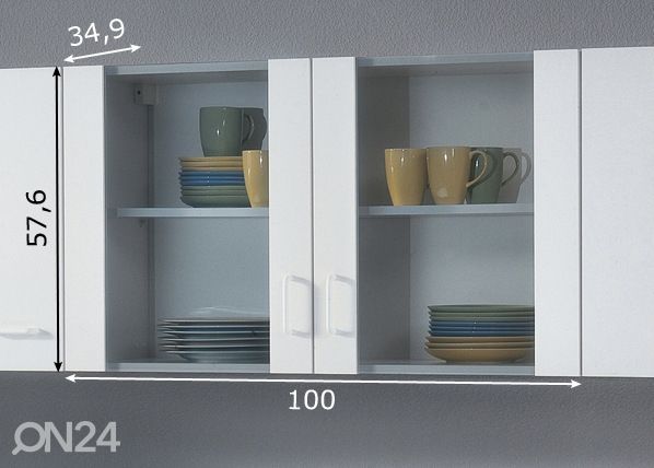 Keittiökaappi KLASSIK 50 mitat