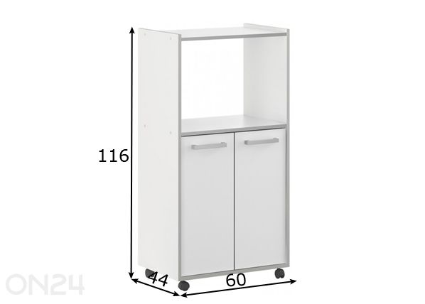 Keittiökaappi PIXEL mitat