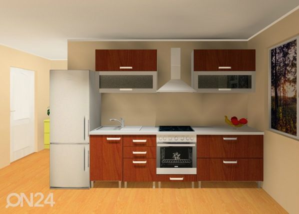 Keittiökalusteet Linda 1 PL 260 cm