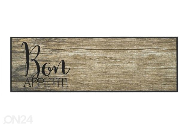 Keittiön matto Cook & Wash Wood Bon Appetit