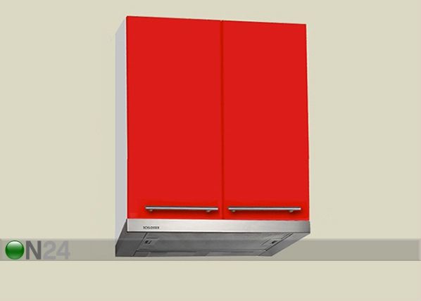 Keittiön yläkaappi liesituulettimelle 60 cm