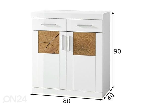 Kenkäkaappi mitat