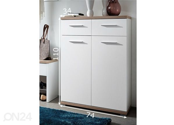 Kenkäkaappi Top mitat