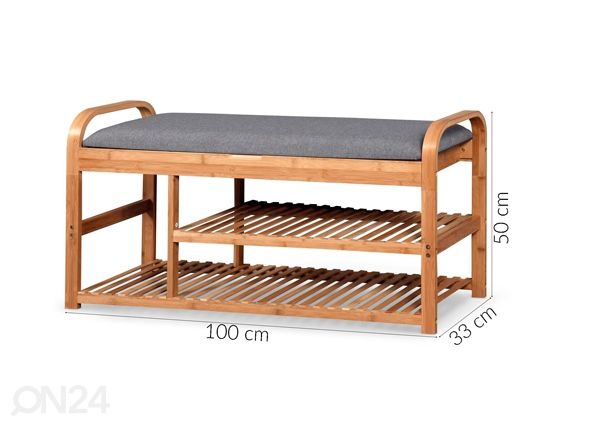Kenkäteline mitat
