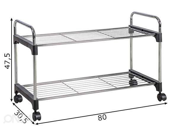 Kenkäteline Betsy mitat