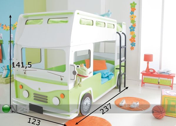 Kerrossänky BUSS 90x190/200 cm mitat