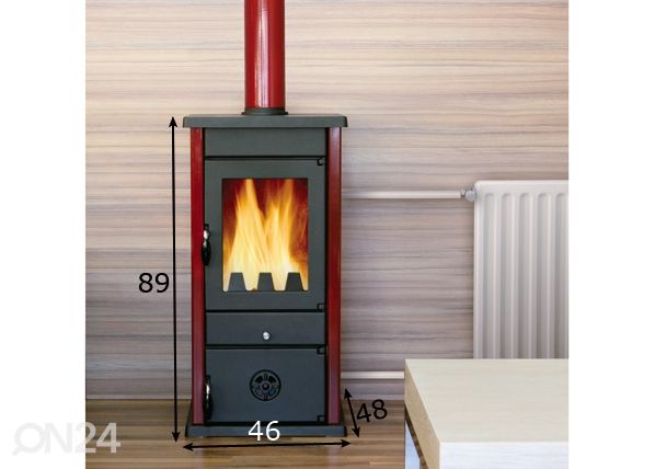 Keskuslämmitys kamiina Thermo Vesta mitat