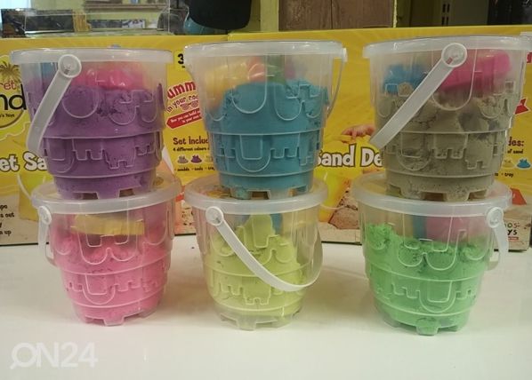 Kineettinen hiekka ämpärissä SECRET SAND DELUXE