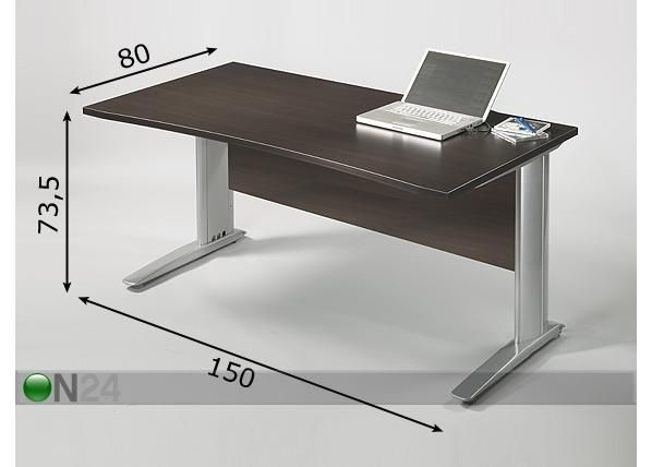 Kirjoituspöytä mitat