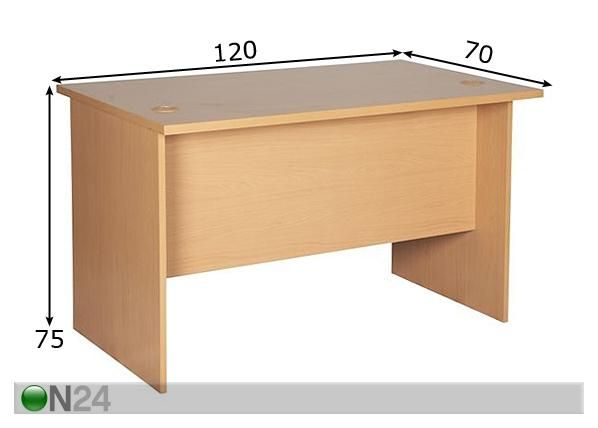 Kirjoituspöytä mitat