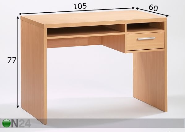 Kirjoituspöytä mitat