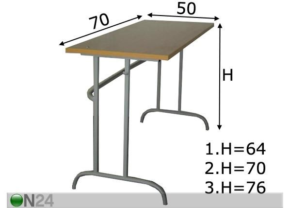 Kirjoituspöytä mitat