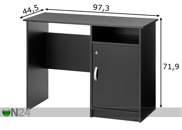 Kirjoituspöytä FUNCTION mitat
