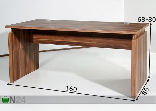 Kirjoituspöytä MASTER mitat