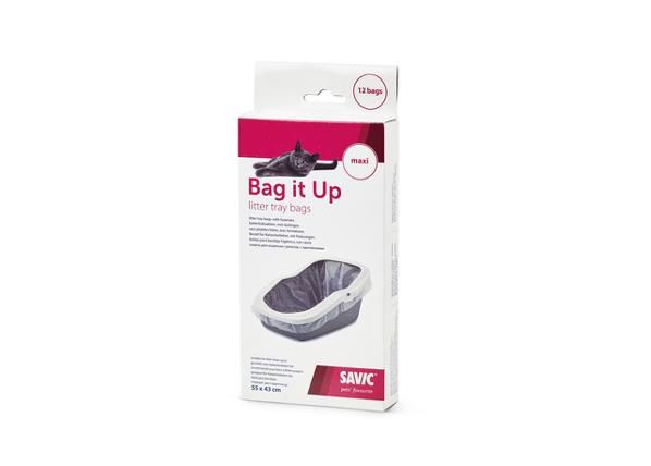 Kissan hiekkalaatikon muovipussit bag it maxi 55x43 cm N12