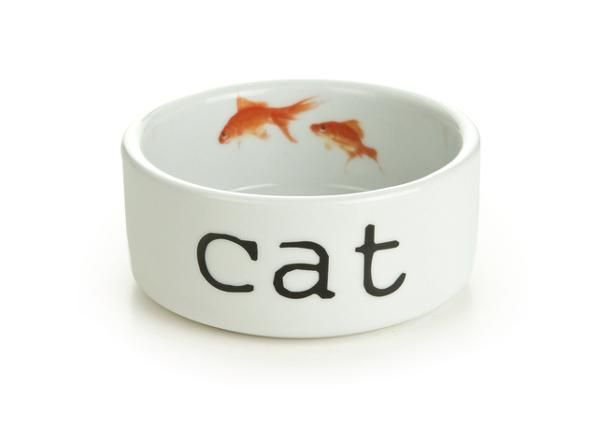 Kissan keraaminen ruokakuppi cat 11,5x4 cm