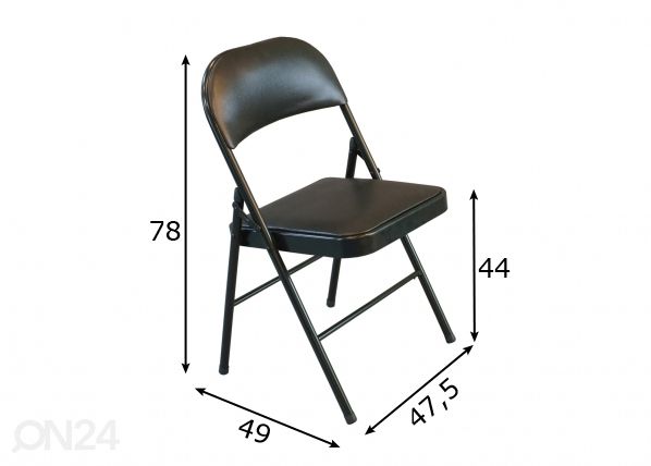 Klaffituoli PIKNIK mitat