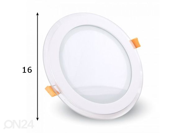Kohdevalaisin LED 12 W mitat
