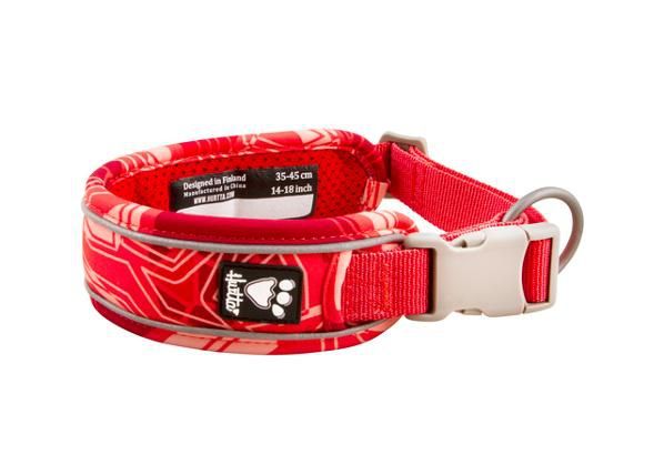 Koiran kaulapanta weekend warrior 35-45 cm koralli kuviolla