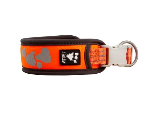 Koiran kaulapanta Weekend Warrior 35-45 cm neon oranssi