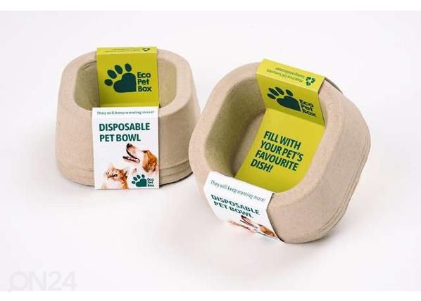 Koiran-kissan kertakäyttökuppi eco pet box 155x155x60 mm n3