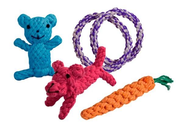 Koiran köysi purulelu ropetoy