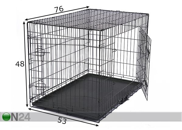 Koiran kuljetushäkki XL mitat