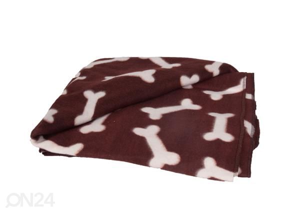 Koiran peitto 150x130 cm ruskea