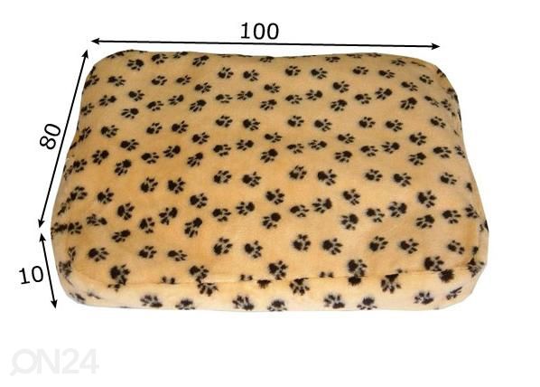 Koiran peti 100x80 cm mitat