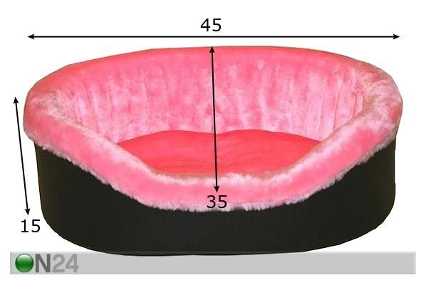 Koiran peti Josie 45 cm mitat