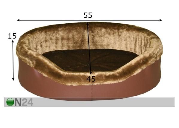Koiran peti Josie 55 cm mitat