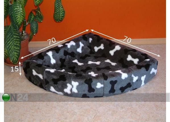 Koiranpeti 70x70 cm mitat