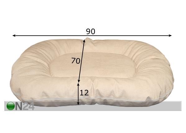Koiranpeti BAI 70x90 cm mitat