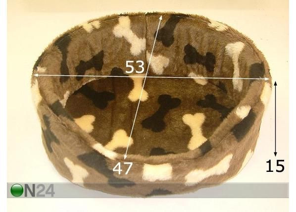 Koiranpeti POLLI 53x47 cm mitat