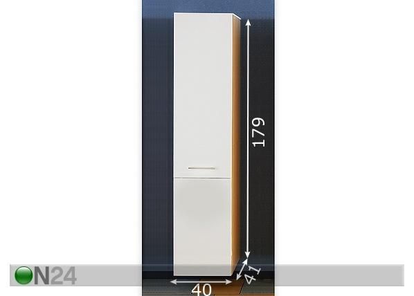 Komero ACTIVE mitat