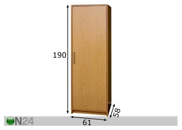 Komero ATLAS,  61cm mitat