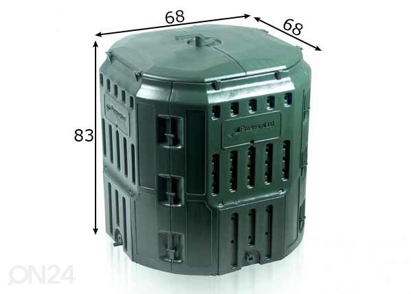 Kompostori CompoThermo 340 l mitat