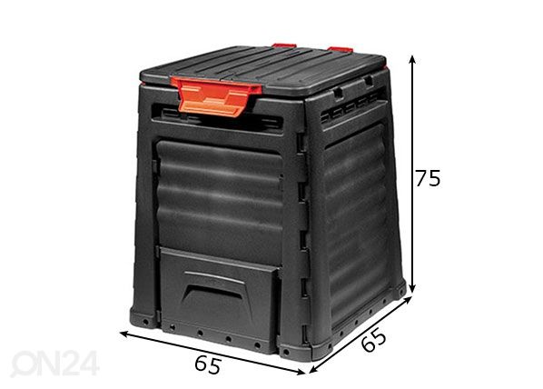 Kompostori Keter ECO 320 L mitat