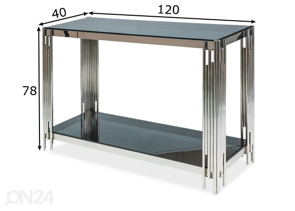Konsolipöytä mitat