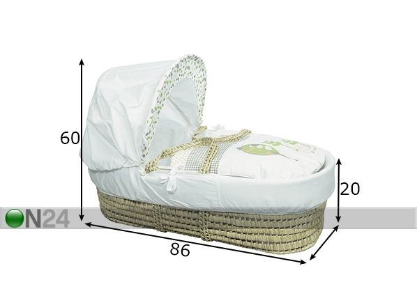 Korikehto KOLME PIKKULINTUA mitat