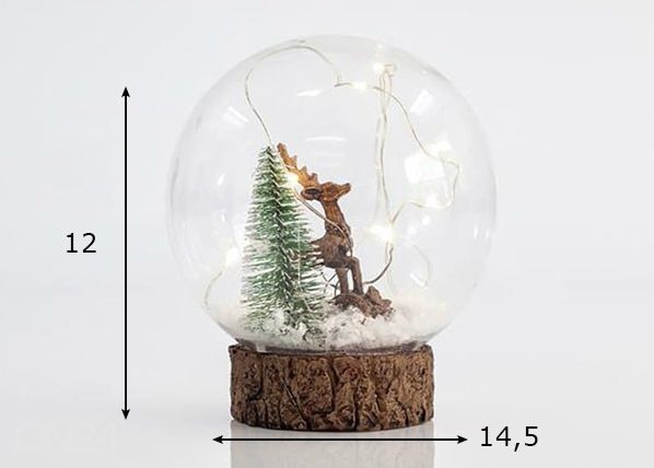 Koristeellinen LED-joulukoriste mitat