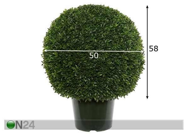 Koristepuu 58 cm mitat