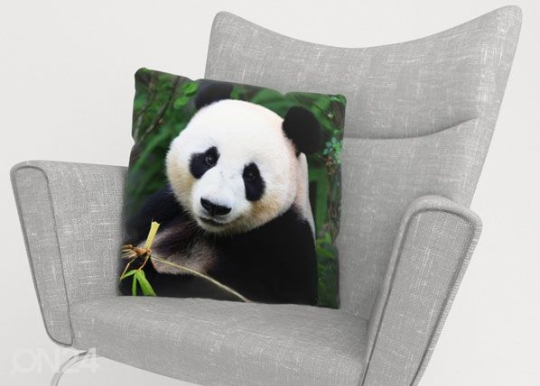 Koristetyynyliina PANDA 40x40 cm